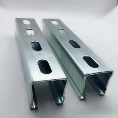 Hot Dipped Galvanized Steel Unistrut Channel Mounting Brackets / Supporting System