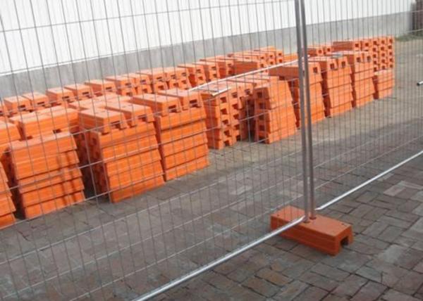Welded Temporary Mesh Fencing , Electro Galvanized Security Fence Panels