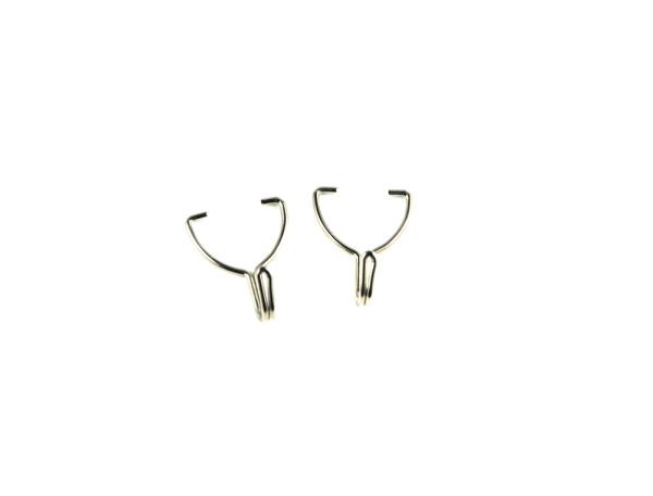 8 6 ganchos feitos sob encomenda do metal para a roupa de aço inoxidável do gancho da parede da porta