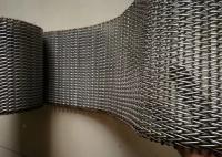 Bom pano Oven Balanced Weave Conveyor Belts da tela do metal da permeabilidade do ar