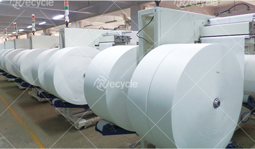 8000 Wipes Production Line Spunlace Material Baby Wet Wipes Folding and Packing Machine