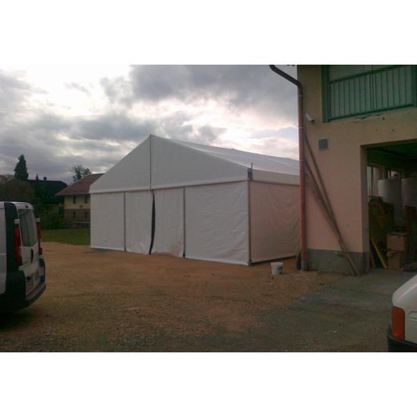 Temporary Industrial Fabric Tent Buildings Fire - Proof Steel Frame Structure