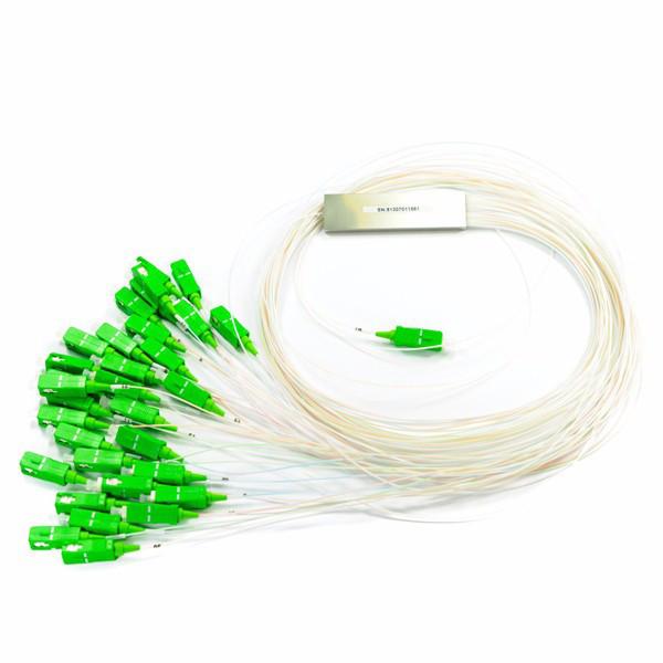 PLC audio do divisor 1x2 do cabo de 1310nm FTTH FTTX FTTB