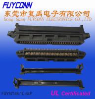 Grampo do fio de Pin Centronics Connector With do receptáculo 24 da solda da fita
