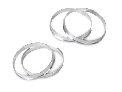 Center Bore Aluminum Hub Rings Eliminate Vibrations For BMW Car Series