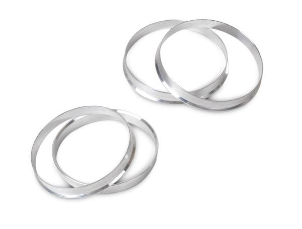 Center Bore Aluminum Hub Rings Eliminate Vibrations For BMW Car Series