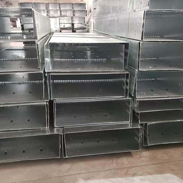 Fire Resistance Cable Tray Management System 750mm Hot Dip Zinc Plating