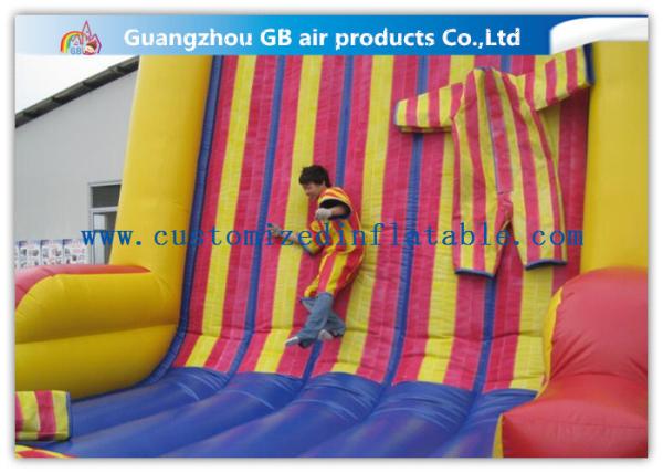 Popular PVC Inflatable Velcro Wall Adults Sport Blow Up Sticky Wall