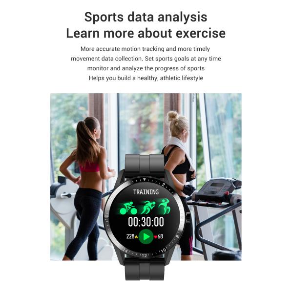 HL20Pro Smartwatch  1.28 Inch 240*240 Waterproof Sports Main Chip RTK8762C