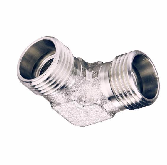 Medium Carbon Steel Hydraulic Hose Bsp Fittings with Hexagon Head Type from OEM