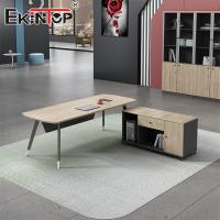 Modern Design Office Desk Furniture Wooden Desktop Executive Desk with Drawers