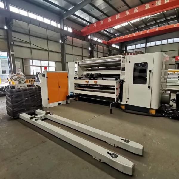 High Speed 220v Single Facer Machine High Efficient Cassette Type