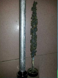 Sacrificial magnesium anode rod for steel tanks anti rust in water , NPT 3/4