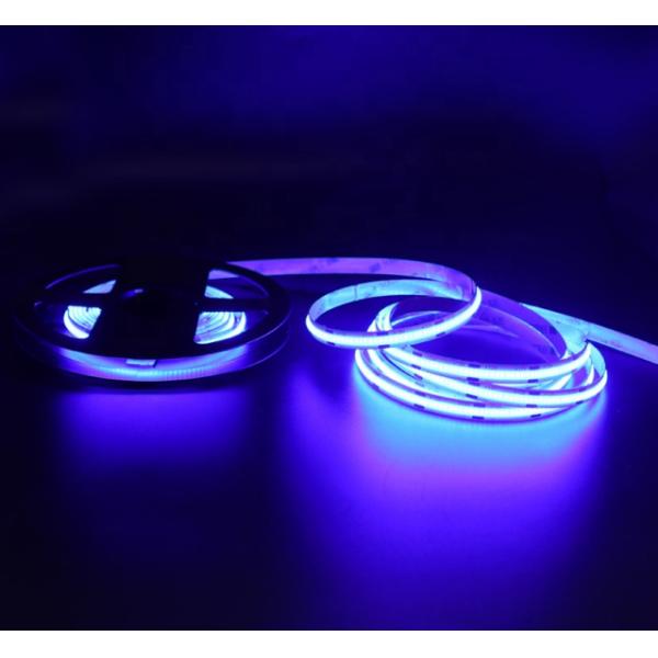15W 840LEDs DC24V RGB COB Strip Tape Light Decoration aluminum tube For Shopping Mall Bedroom WIFI Remote Control