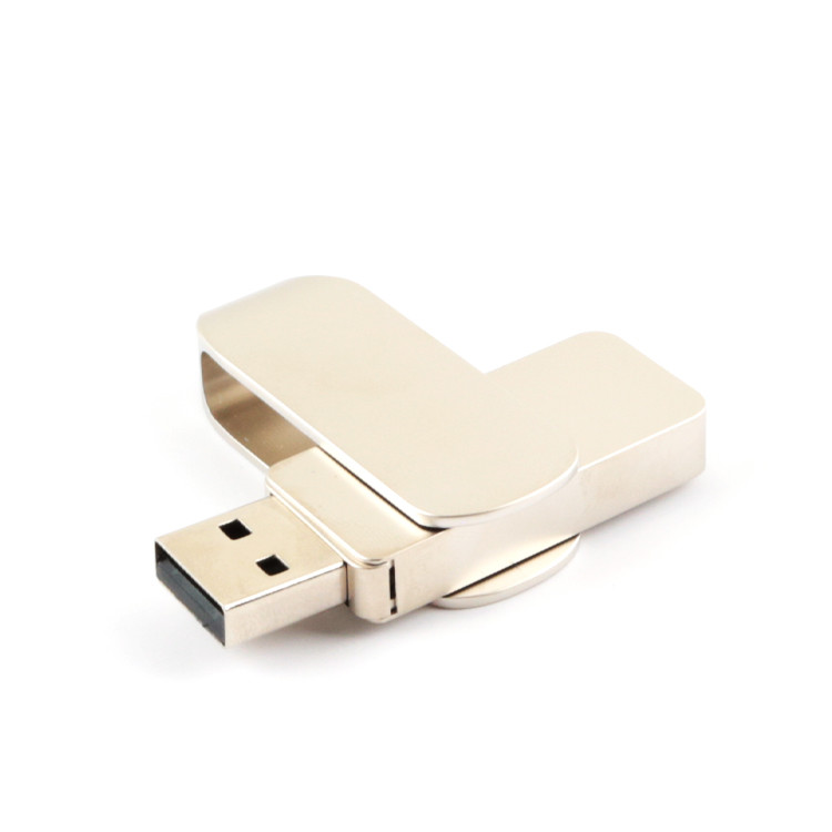 Цвет Matt металла серебряный USB извива 360 градусов управляет загружать данные свободные