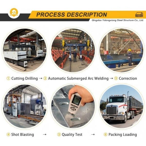 Multi Storey Large Span Customized Prefabricated Steel Structure Warehouse Workshop