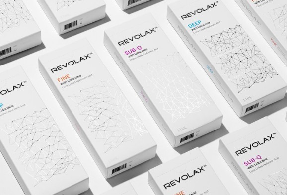 Морщинка дермального заполнителя Revolax Hyaluronic кисловочная глубокая извлекает