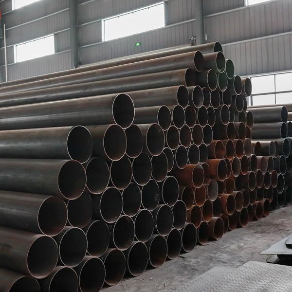 Round ASTM A53 Carbon Steel Pipe API Black Seamless