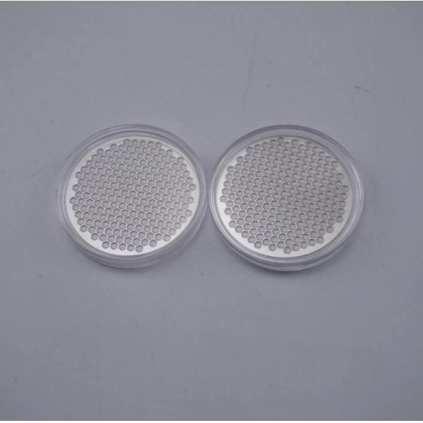 Etched Circular Hole Microporous Plate Stainless Steel Mesh Disk Coffee Filter