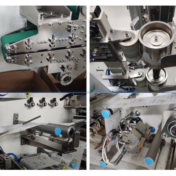 Semi Servo Drive System Diaper Making Machine with Touch Screen Operation and 350 pcs/min Production Speed