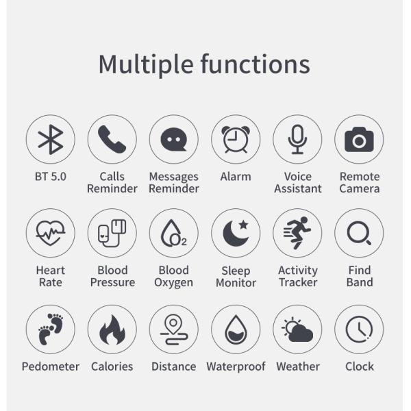Камера распознавания речи Smartwatch медицинского контроля сплава цинка удаленная для женщин