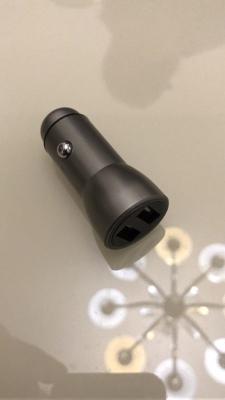 Quick Charger 3.0 Patent  aluminum Intelligent  USB Car Charger for Iphone / iPod/Ipad/Samsung  EB-UC804