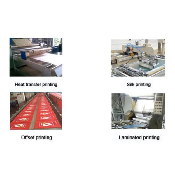 90gsm Non Woven Fabric Carrier Bags White Shining Coated Advertising Bag
