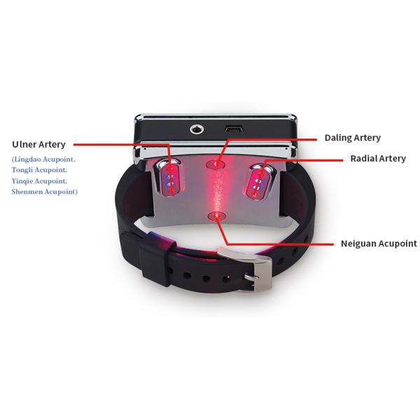 Домашние низкие наручные часы терапией лазера Иевел физические для высокой прессы крови