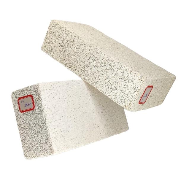 Material térmico superior em tijolos de fogo isoladores de mullite branco para fornos de alta temperatura