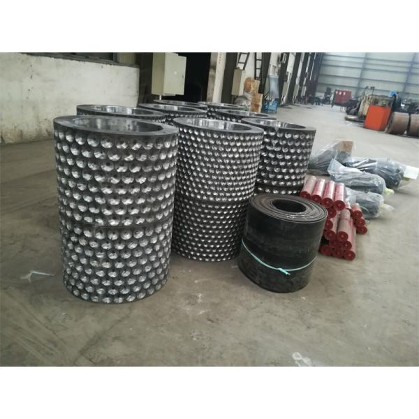 High Chrome Alloy Quenching Rollers Customized Shape for Briquette Machine Performance