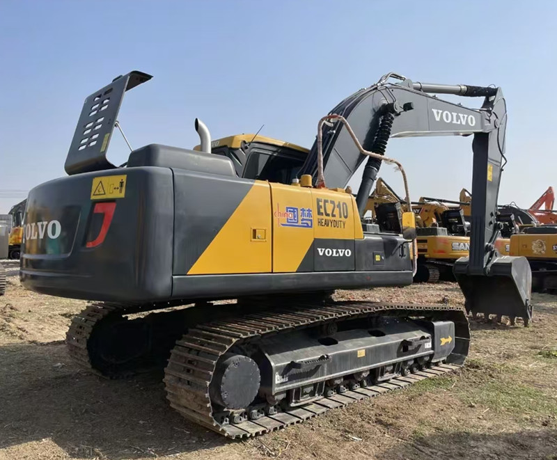 90% Новый Volvo экскаватор Подержанная строительная техника 210 Crawler Digger Для продажи