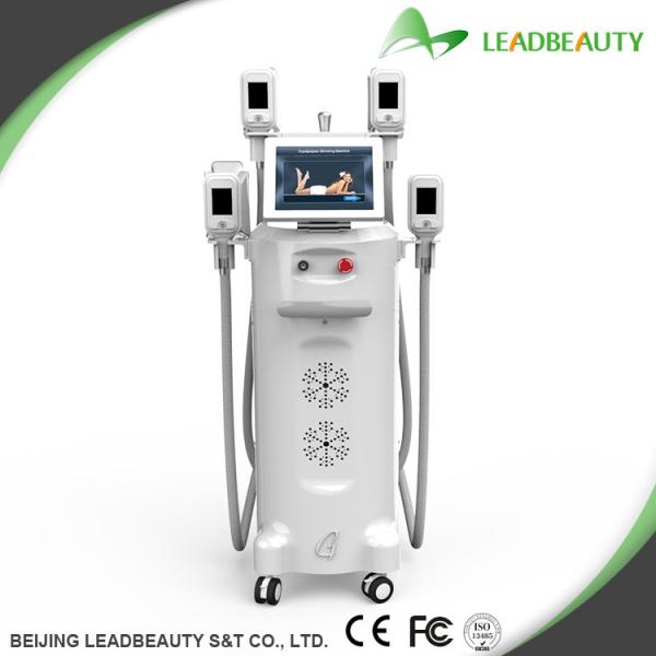 4 handles cryolipoltsis machine with good feedback