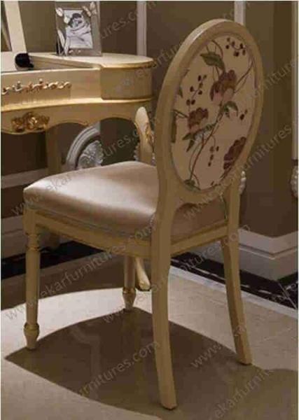 Hot Sales French Bedroom Furniture Wooden Dressing Chair FQ-101