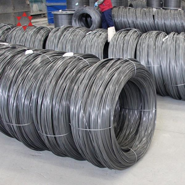 China Factory Cheap Price 65#70#Customize Size Dia Carbon Black Spring Coil Steel Wire for Making Mattress Inner Spring