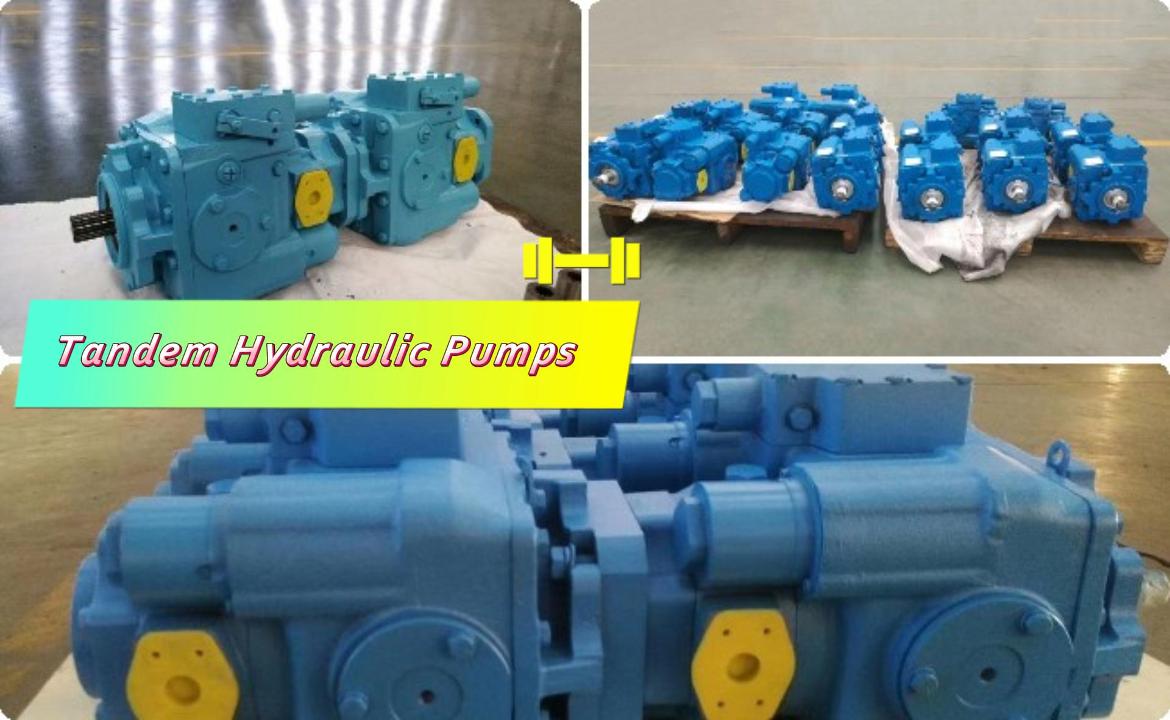 97 tandem piston pump HPV70 высокопроизводительные тандемные гидравлические насосы, рассчитанные на 70 мл/час