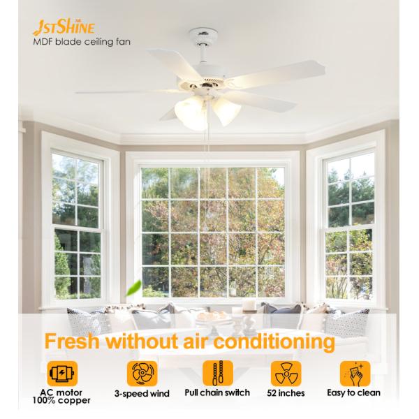 Soluções de iluminação Serviço de iluminação e design de circuitos para 1stshine Ceiling Fan Light