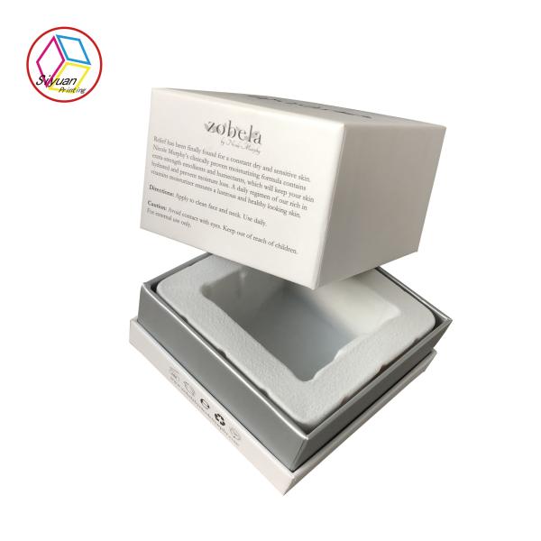 Luxury Pure White Long Craft Paper Gift Box For Braclet Packaging