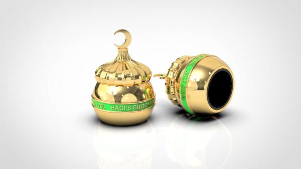 Nouveaux bouchons de parfum en zamak personnalisés en forme de grenade pour col de bouteille standard FEA15