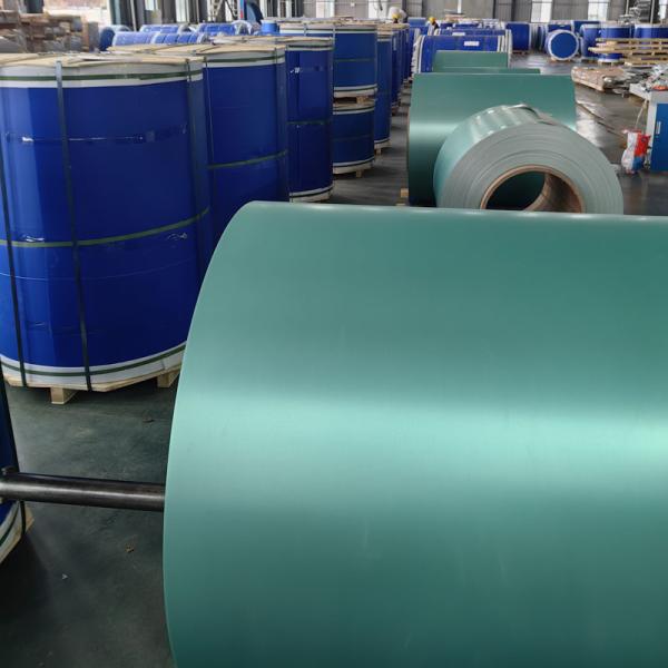 3003 Alloy Green Prepainted Aluminum Coil PVDF Coating For Home Appliance