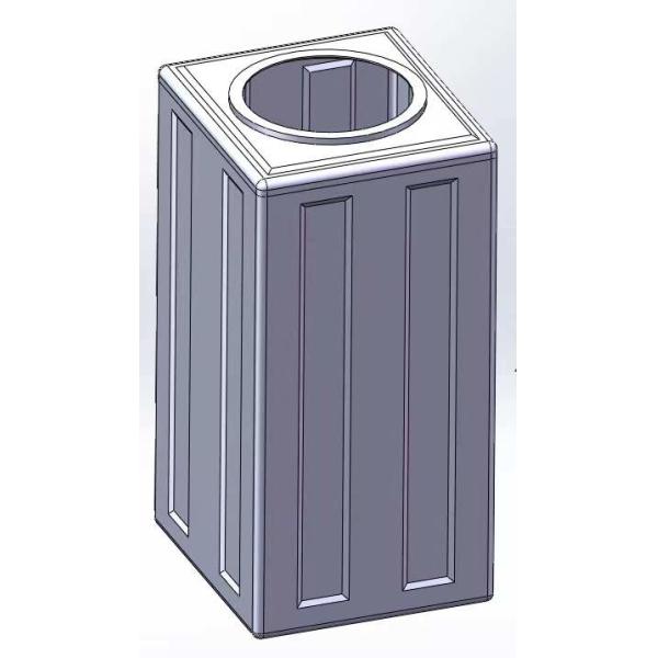 100 Ltr Chemical Dosing Tank Corrosion Resistance Lightweight