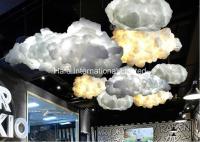 Nuage gonflable géant de ballon de la publicité allumant 0.6m 2m Diamater
