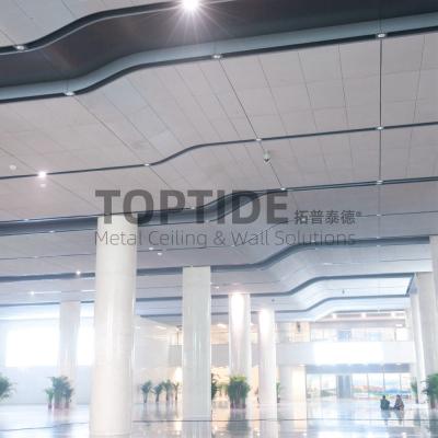 10 Years Indoor Warranty Aluminum False Square Lay In Ceiling Tile 800×800