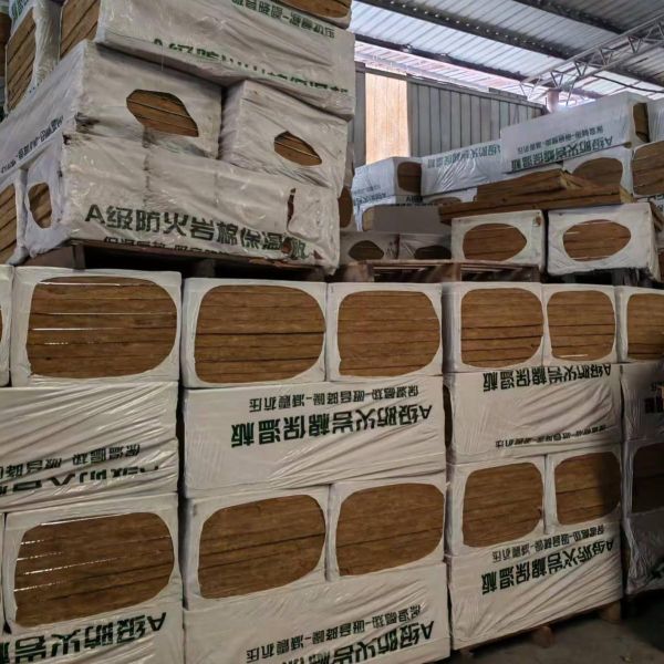 Rock Wool Rigid Insulation Panels with ≥80 KPa Compressive Strength, 
