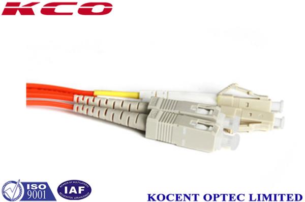 1.0m Sc Lc Patch Cord Muti Mode DX 1.0m 2.0m Length 62.5/125 Cores