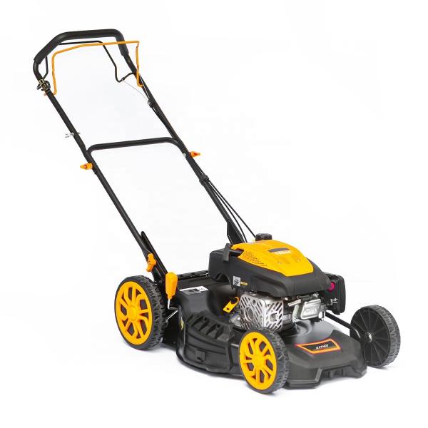 16 inch 3200W Cutting Lawn Mower Grass Zero Turn Hand Push Self Propelled Mower with 65L Grass Box