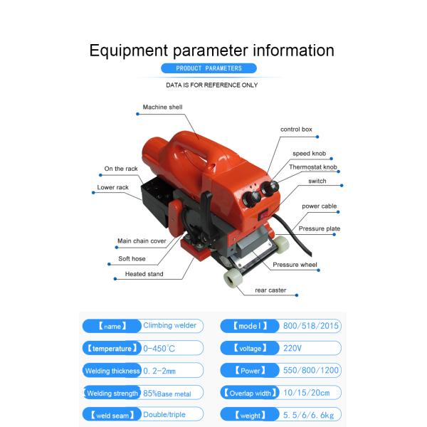 Convenient 15cm Welding Area PVC Refrigerator Door Gasket Welding Machine for Freezer