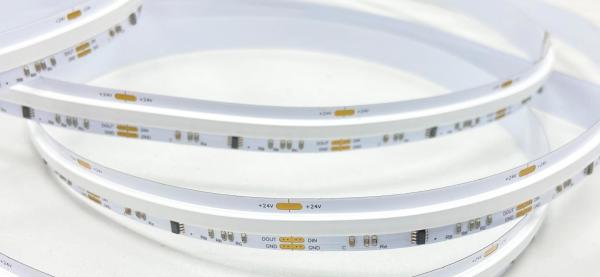 LED COB Addressable RGB Strip Light High Performance 24V DC