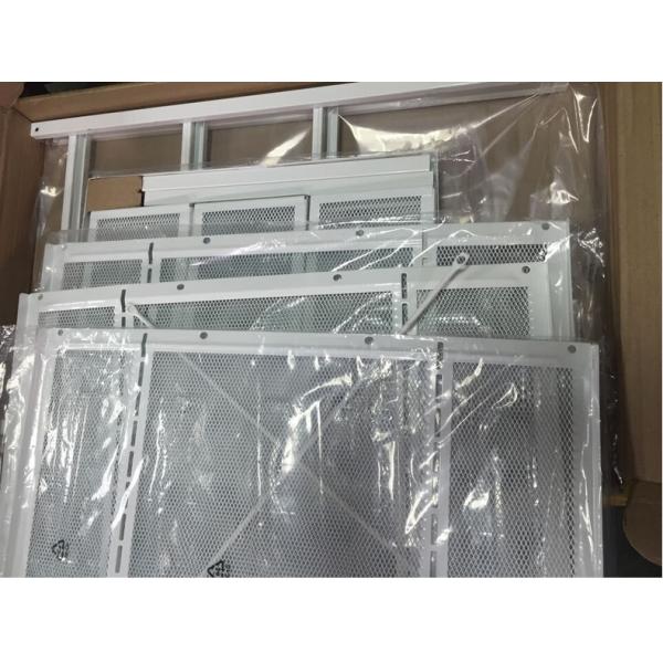 Household Four Layers 113cm Height Steel Book Rack