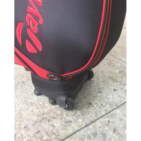 Nylon golf bag , professional golf bag,golf cart bag with wheel