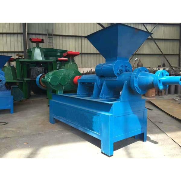 Automatic Cutting System Motorized Charcoal Briquette Screw Extruder for Triangle Shape